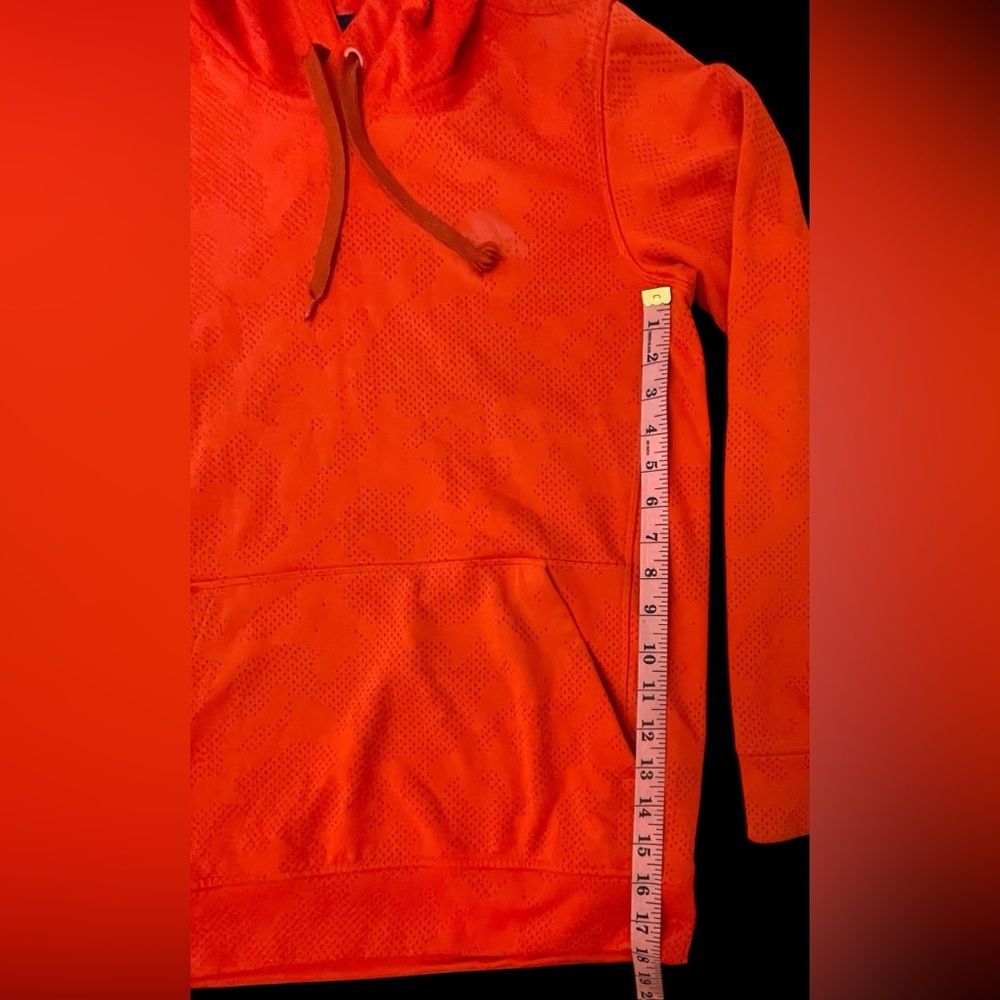 Adidas Men's Orange Hoodie - Picture 4 of 10